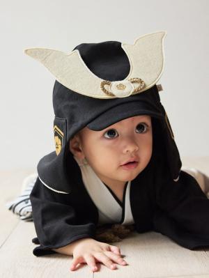 シーズンアイテム|【mocmof】プレミアムベビー兜|ブラック