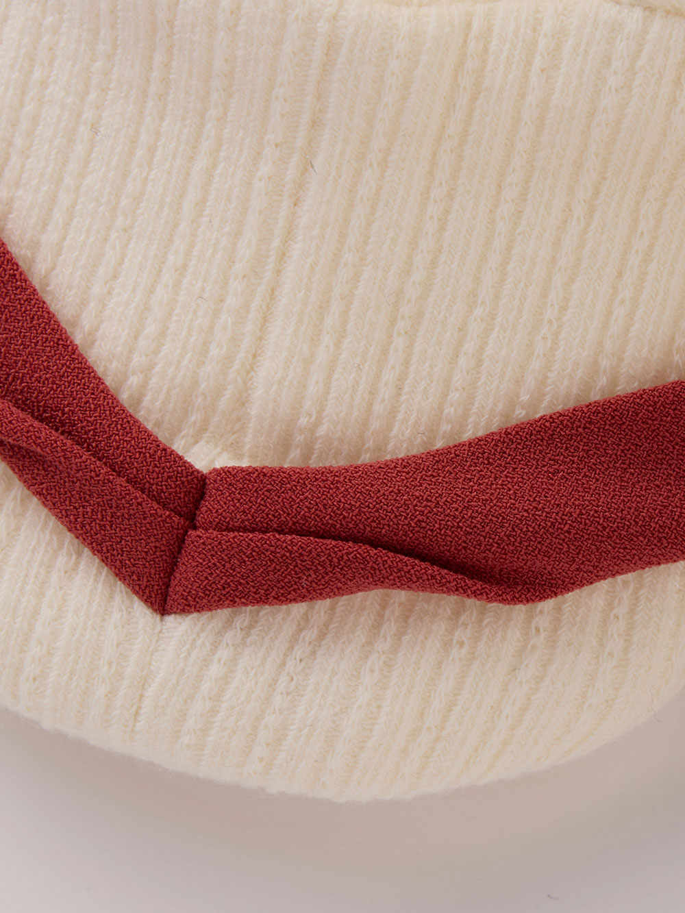 ベビーシューズ・ファーストシューズ・ベビー靴下|【mocmof】鼻緒付きベビーブーティ|レッド