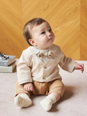 ロンパース・カバーオール CARAMEL Narcissus Baby Romper 6M CARAMEL Narcissus Baby Romper 6M