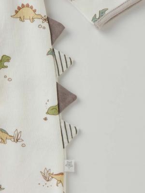 ロンパース・カバーオール|【mocmof】恐竜柄かんたんロンパース