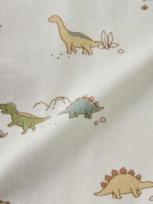 ロンパース・カバーオール|【mocmof】恐竜柄かんたんロンパース