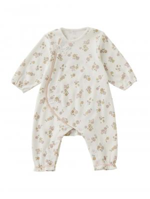 【mocmof】花柄かんたんロンパース51734