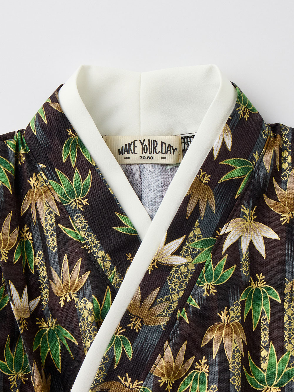 シーズンアイテム|【MAKE YOUR DAY】袴セット 男の子 女の子|ブラック