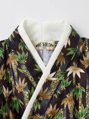 シーズンアイテム|【MAKE YOUR DAY】袴セット 男の子 女の子|ブラック