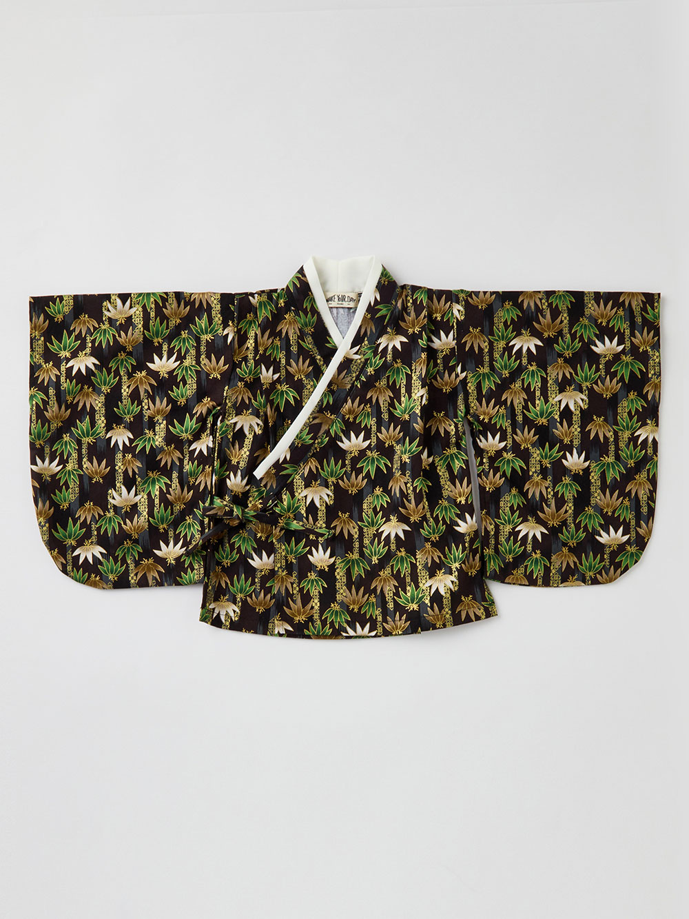 シーズンアイテム|【MAKE YOUR DAY】袴セット 男の子 女の子|ブラック