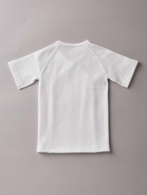 コンビ肌着・新生児/ベビー肌着|【日本製】匠スムース短肌着|オフホワイト