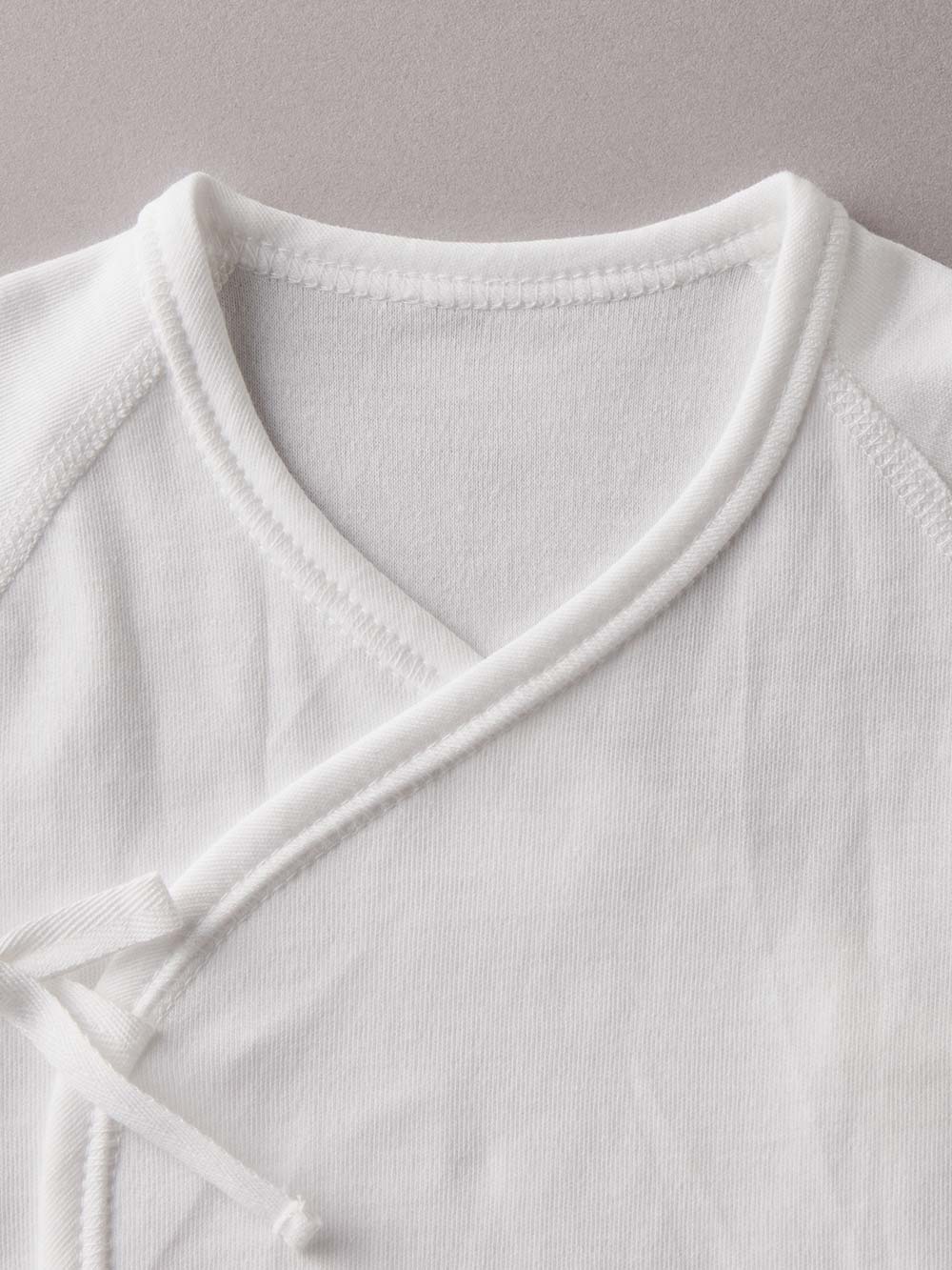 コンビ肌着・新生児/ベビー肌着|【日本製】匠スムース短肌着|オフホワイト