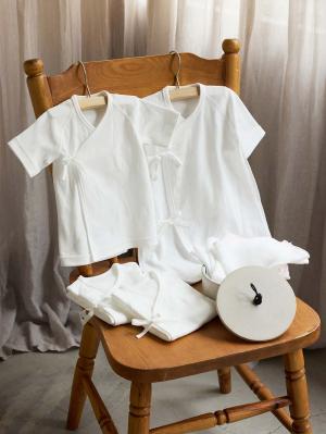 出産準備|【日本製】匠スムース出産準備9点セット|オフホワイト