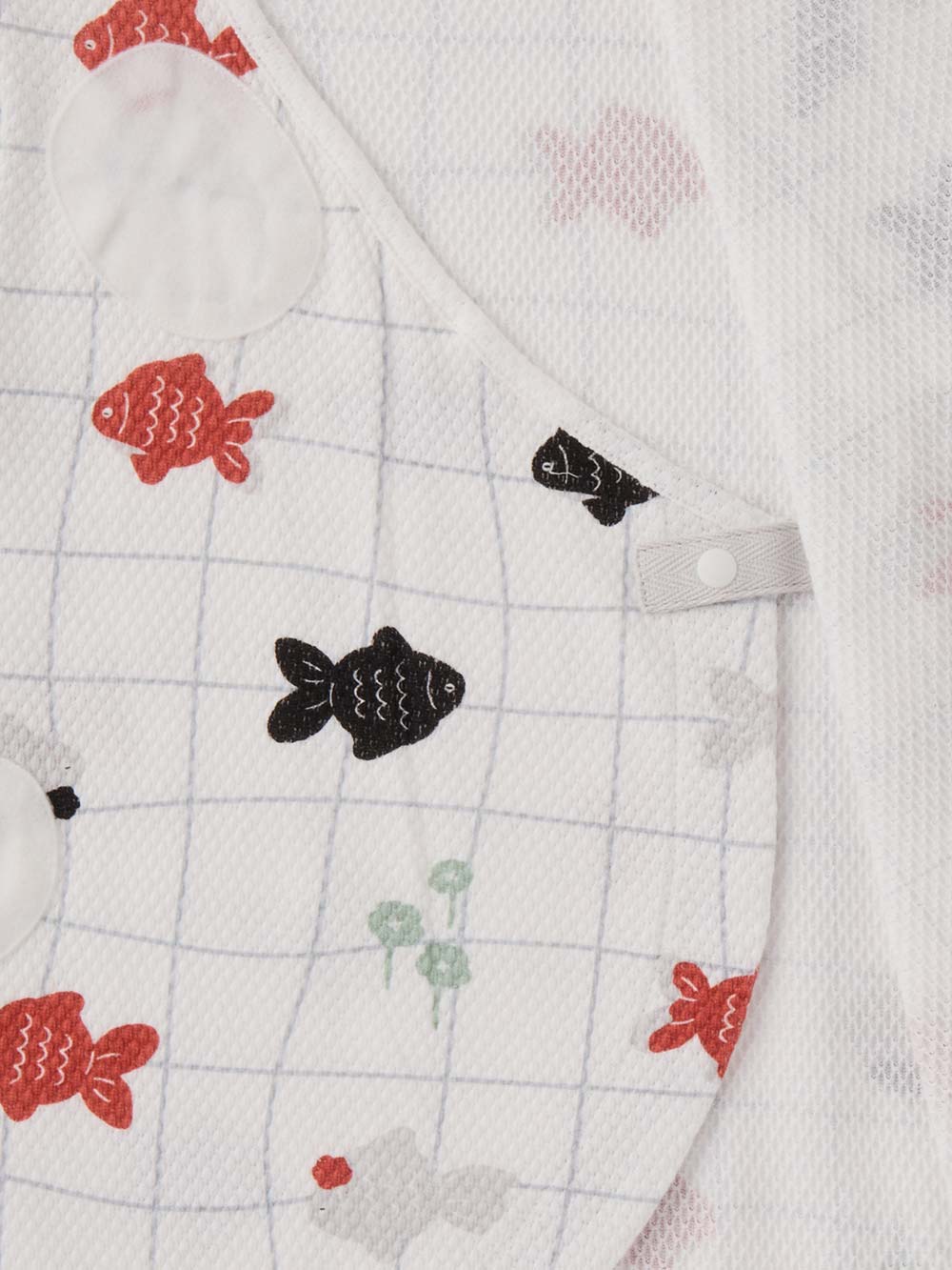 ロンパース・カバーオール|【mocmof】金魚柄サマーロンパース