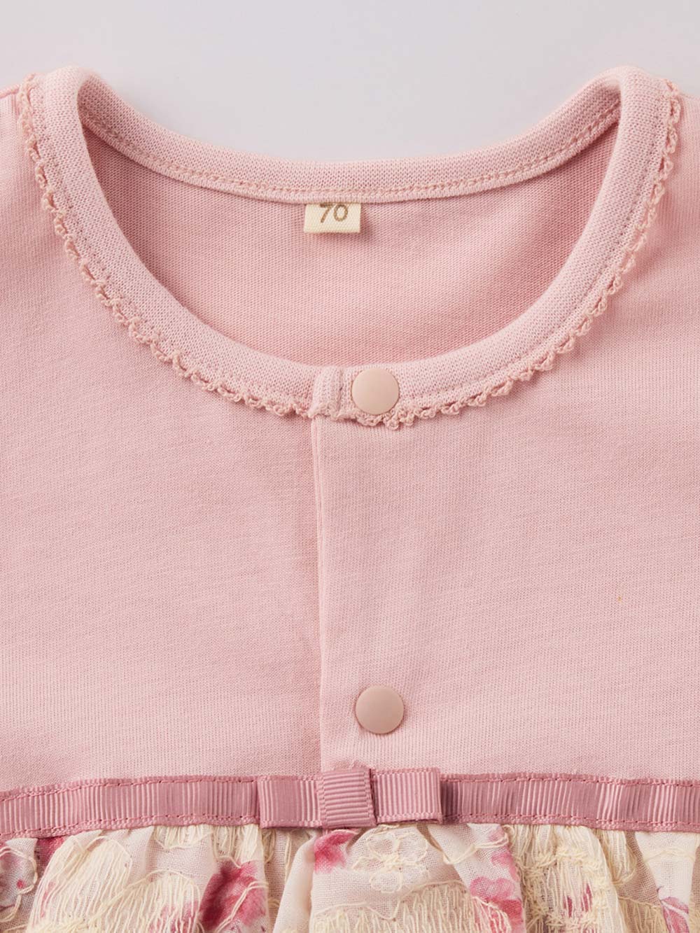 ロンパース・カバーオール|【Little s.t. by s.t.closet】刺繍ロンパース