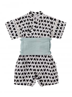 【mocmof】帯付き甚平ロンパース51762