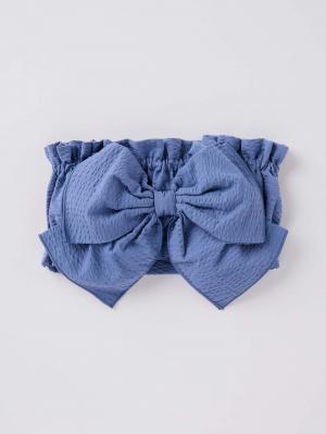 シーズンアイテム|【mocmof】帯付き甚平ロンパース|サックス