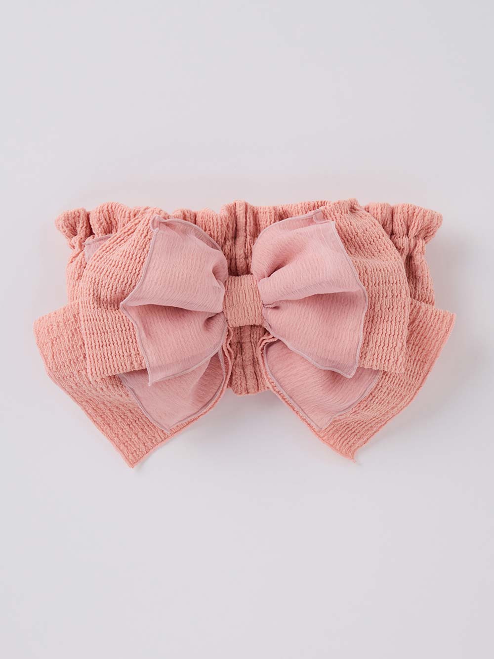 シーズンアイテム|【mocmof】帯付き浴衣ロンパース|ピンク