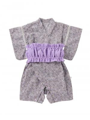 【mocmof】帯付き浴衣ロンパース51763