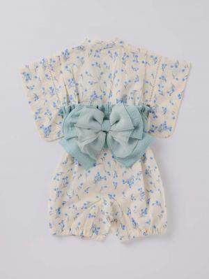 シーズンアイテム|【mocmof】帯付き浴衣ロンパース