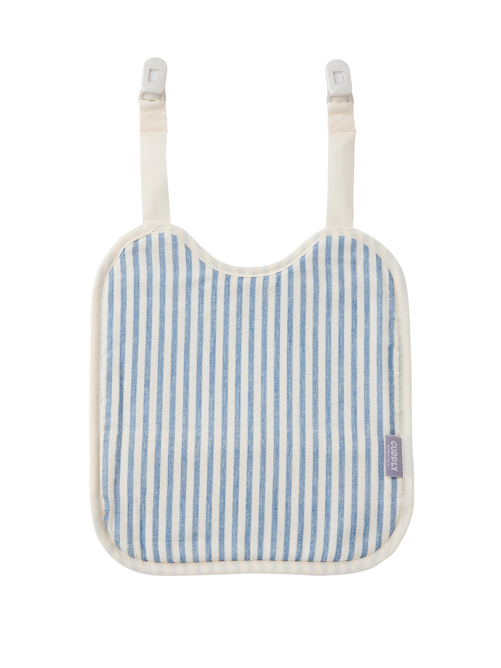抱っこ紐|CUDDLY（カドリー）抱っこひも 暑さ対策 ひんやりカドリー　ビトウィーンパッド|ストライプブルー