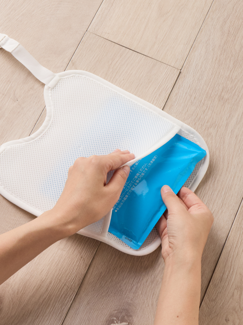 抱っこ紐|CUDDLY（カドリー）抱っこひも 暑さ対策 ひんやりカドリー　ビトウィーンパッド