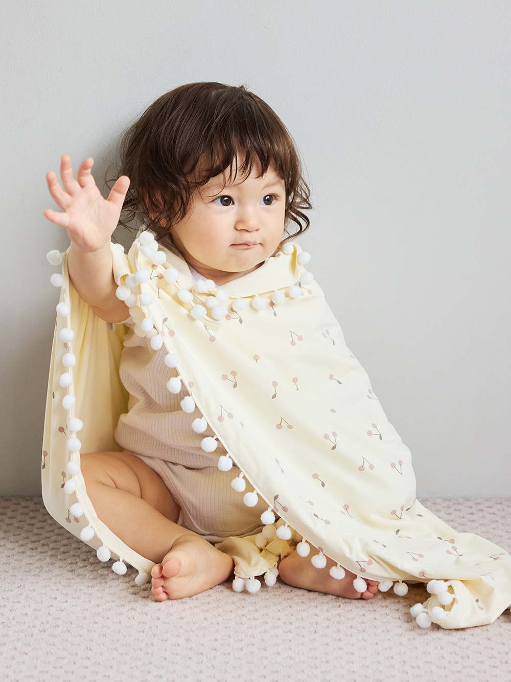 ベビーケープ|moc mof ひやとろ3WAYブランケット