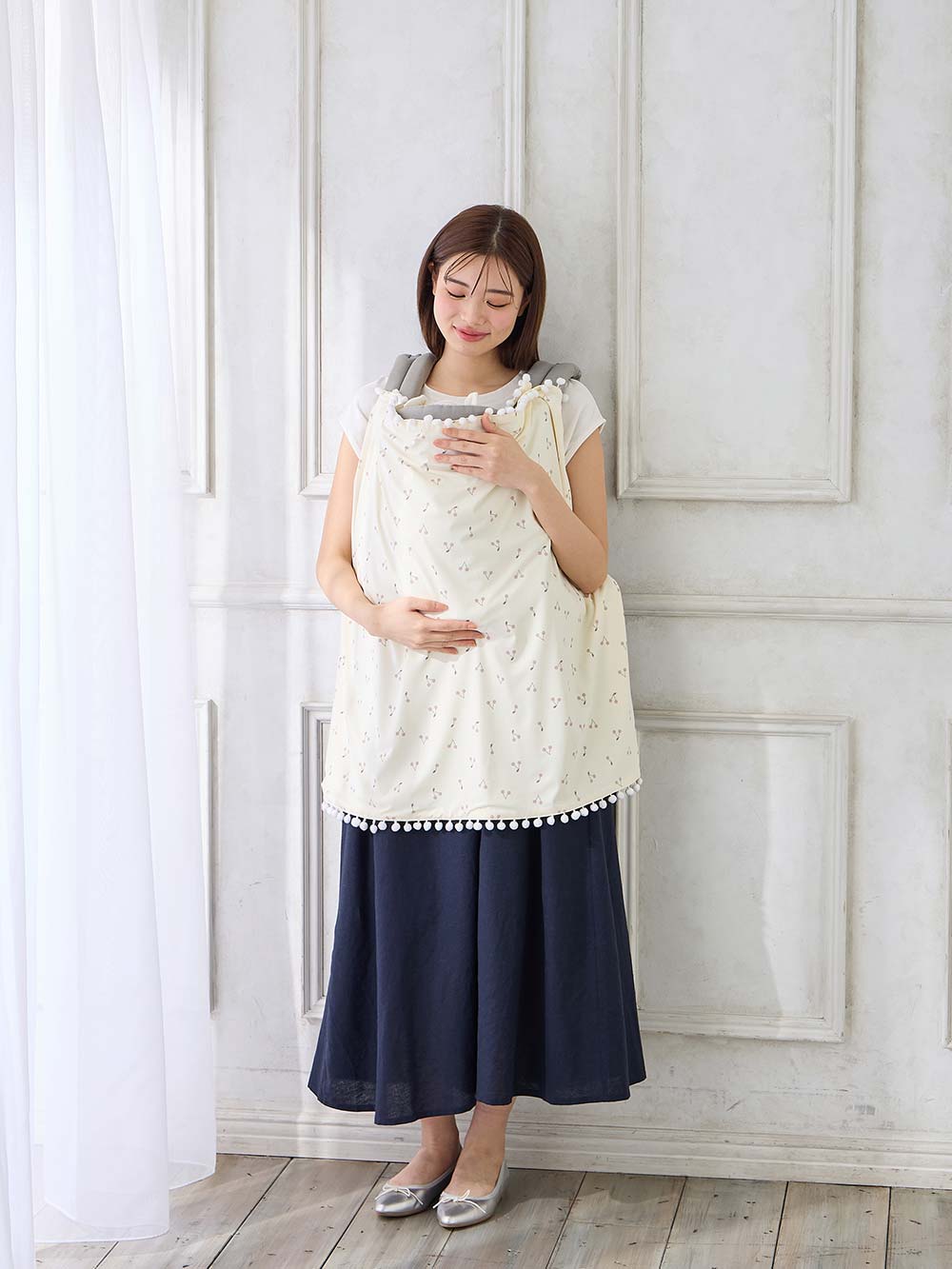 ベビーケープ|moc mof ひやとろ3WAYブランケット