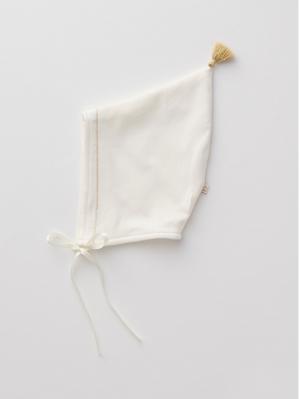 セレモニードレス|春夏秋冬【Angeliebeオリジナル】タッセル付きおめかしドレス&帽子セット|ホワイト