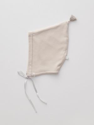 セレモニードレス|春夏秋冬【Angeliebeオリジナル】タッセル付きおめかしドレス&帽子セット|ライトグレー