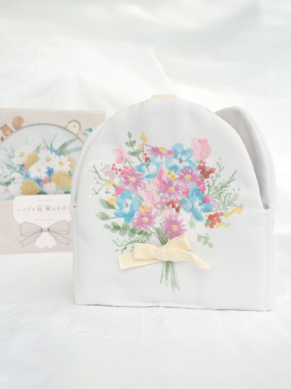 ベビーおもちゃ|【amanoppo】ぬのえほん いつでも花束をそばに|ー