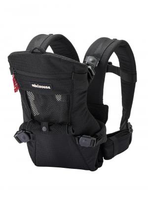 抱っこ紐|【ミキハウス】ファーストベビーキャリア|ブラック
