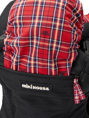 抱っこ紐|【ミキハウス】ファーストベビーキャリア|ブラック