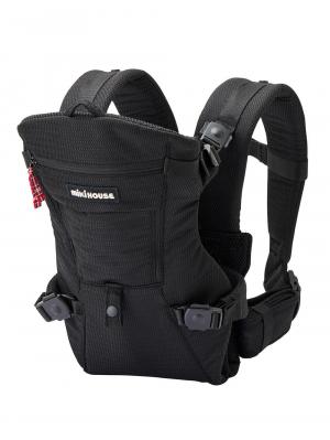 抱っこ紐|【ミキハウス】ファーストベビーキャリア|ブラック