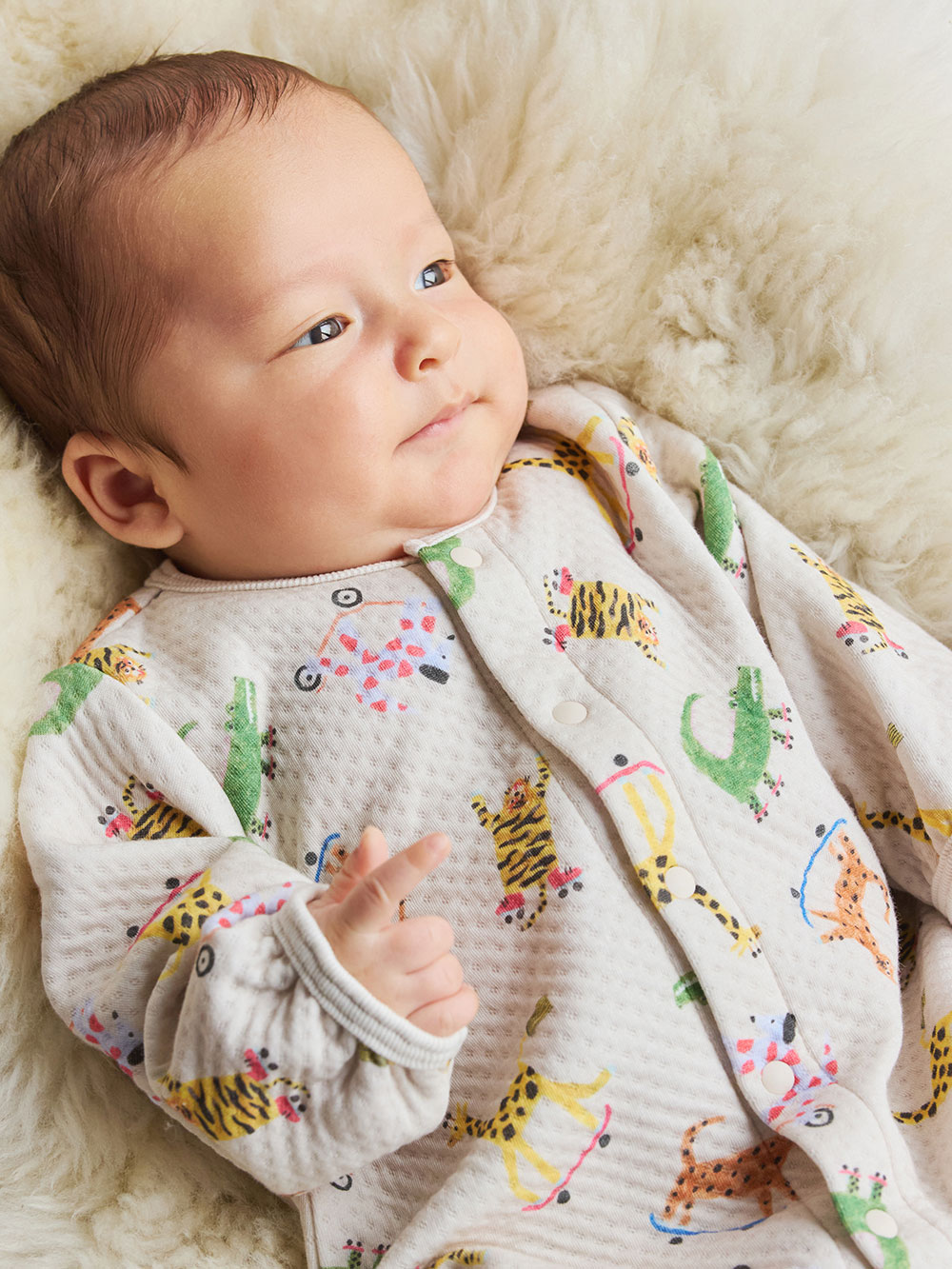 ツーウェイオール（2WAYオール）|【La Stella】総柄キルト２WAYオール|動物柄