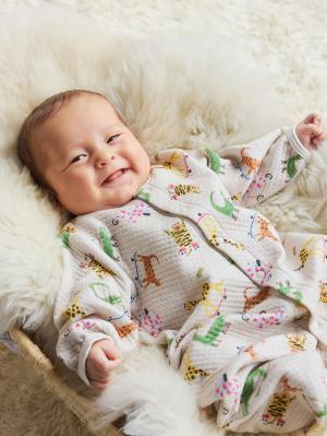 ツーウェイオール（2WAYオール）|【La Stella】総柄キルト２WAYオール|動物柄