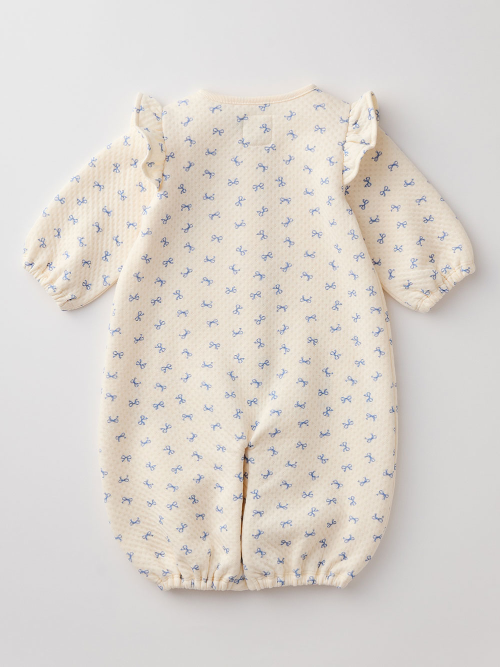 ツーウェイオール（2WAYオール）|【La Stella】総柄キルトフリル２WAYオール