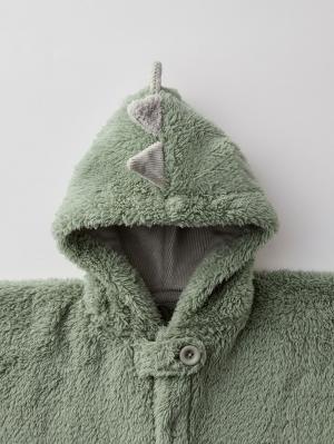 ベビー アウター|【mocmof】ぬいぐるみケープ|ライトグリーン