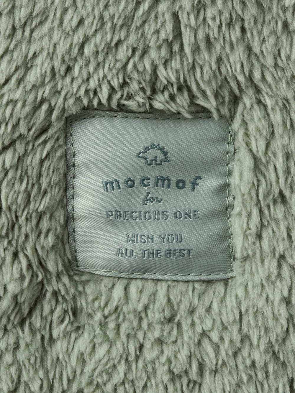 ベビー アウター|【mocmof】ぬいぐるみケープ|ライトグリーン