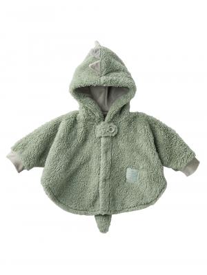 ベビー アウター|【mocmof】ぬいぐるみケープ|ライトグリーン