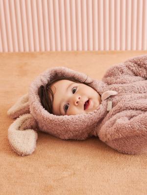 ベビー アウター|【mocmof】ぬいぐるみスーツ|ピンク