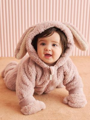 ベビー アウター|【mocmof】ぬいぐるみスーツ|ピンク