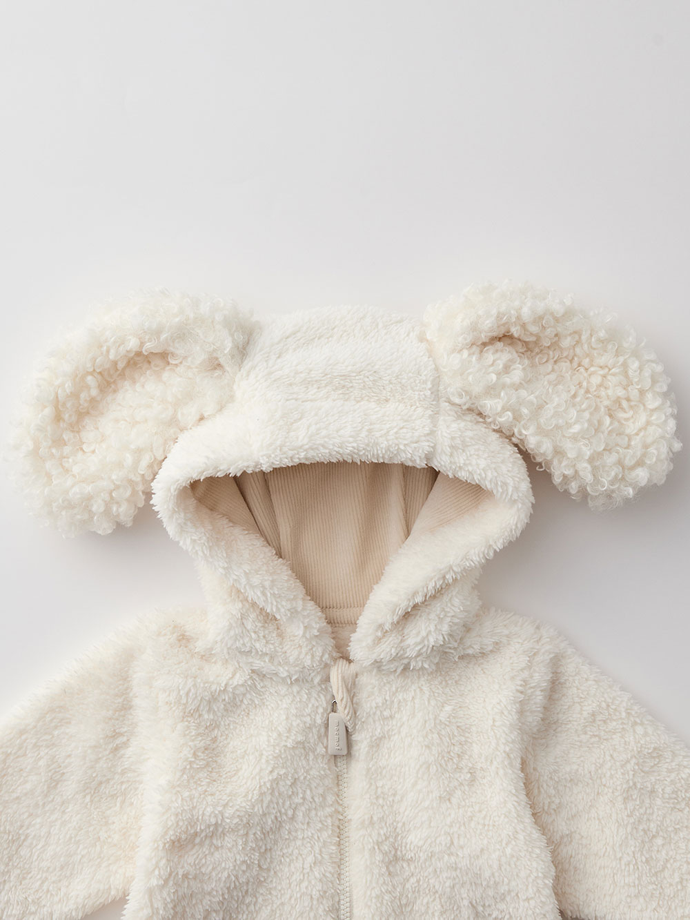 ベビー アウター|【mocmof】ぬいぐるみスーツ|アイボリー