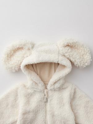 ベビー アウター|【mocmof】ぬいぐるみスーツ|アイボリー