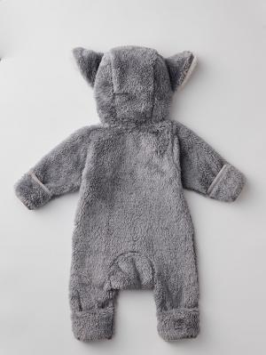 ベビー アウター|【mocmof】ぬいぐるみスーツ|チャコール
