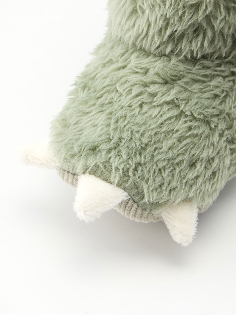 ベビーシューズ・ファーストシューズ・ベビー靴下|【mocmof】ぬいぐるみブーティ|ライトグリーン