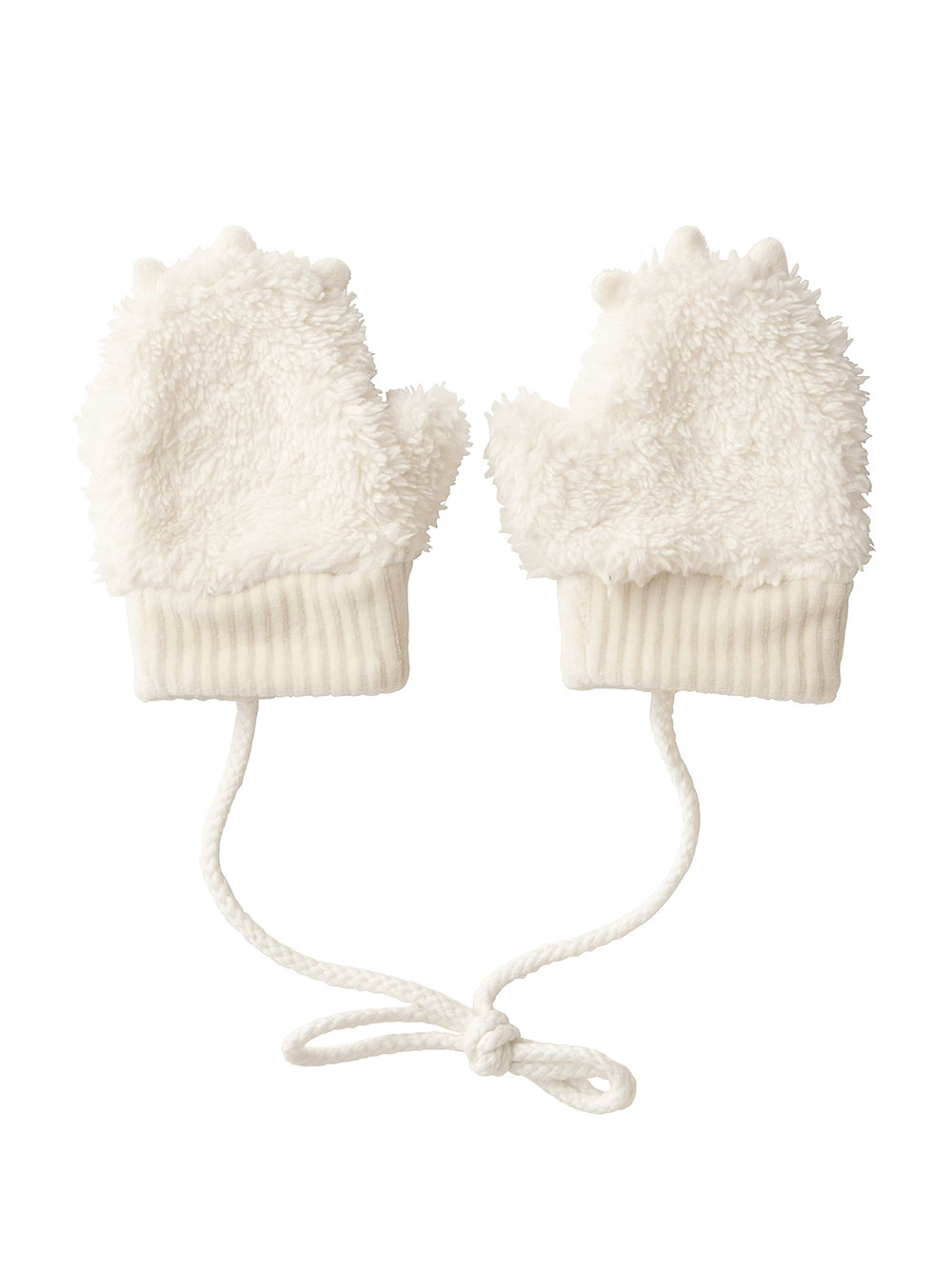 ベビー 小物|【mocmof】肉球ミトン|アイボリー