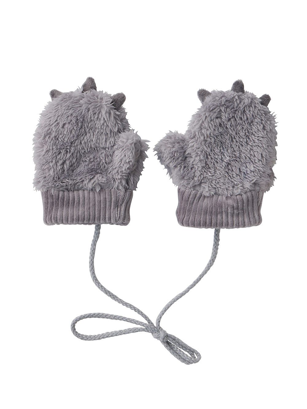 ベビー 小物|【mocmof】肉球ミトン|チャコール