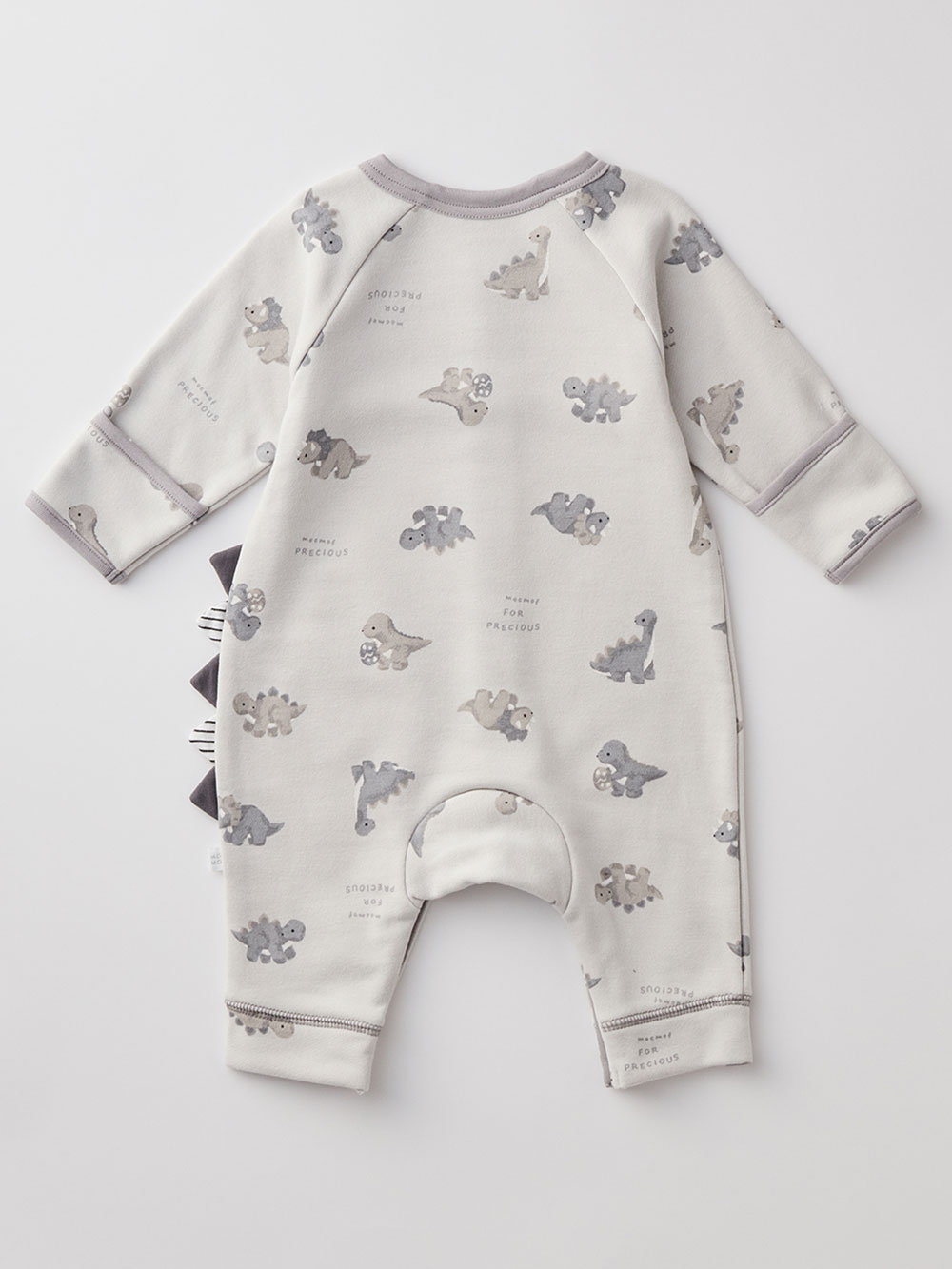 ロンパース・カバーオール|【mocmof】恐竜柄ロンパース