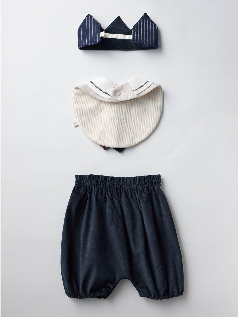 スタイ（よだれかけ）|【mocmof】男の子おめかしギフトセット