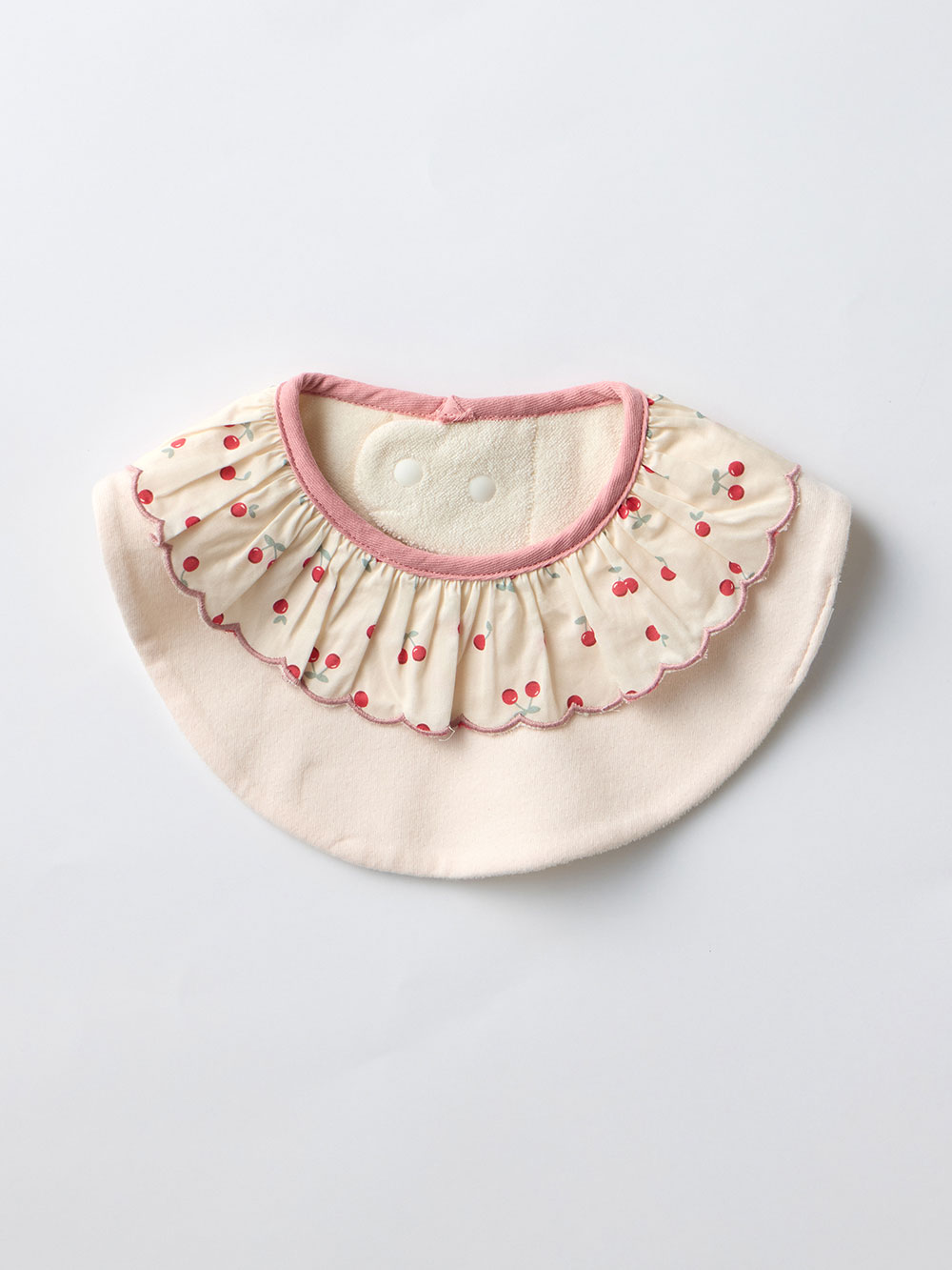 スタイ（よだれかけ）|【mocmof】女の子おめかしギフトセット|ピンク