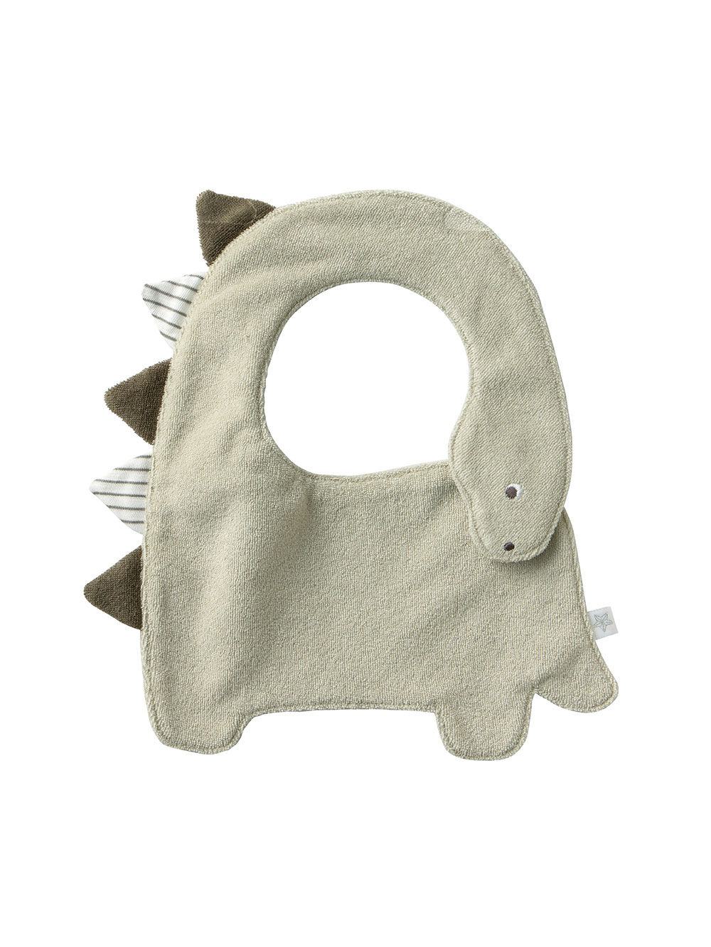 スタイ（よだれかけ）|【mocmof】恐竜スタイ|ライトグリーン