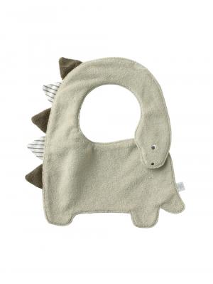 スタイ（よだれかけ）|【mocmof】恐竜スタイ|ライトグリーン