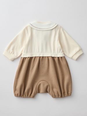 ロンパース・カバーオール|【mocmof】ロイヤルベアおめかしロンパース