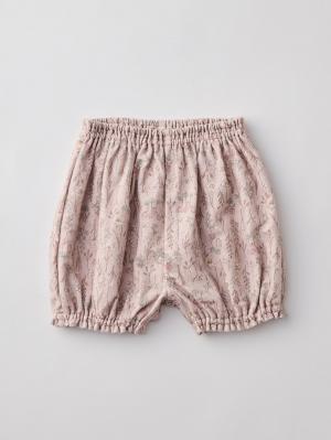 ベビー ワンピース|【cotocotto】花柄起毛ミルキースーツ|ピンク